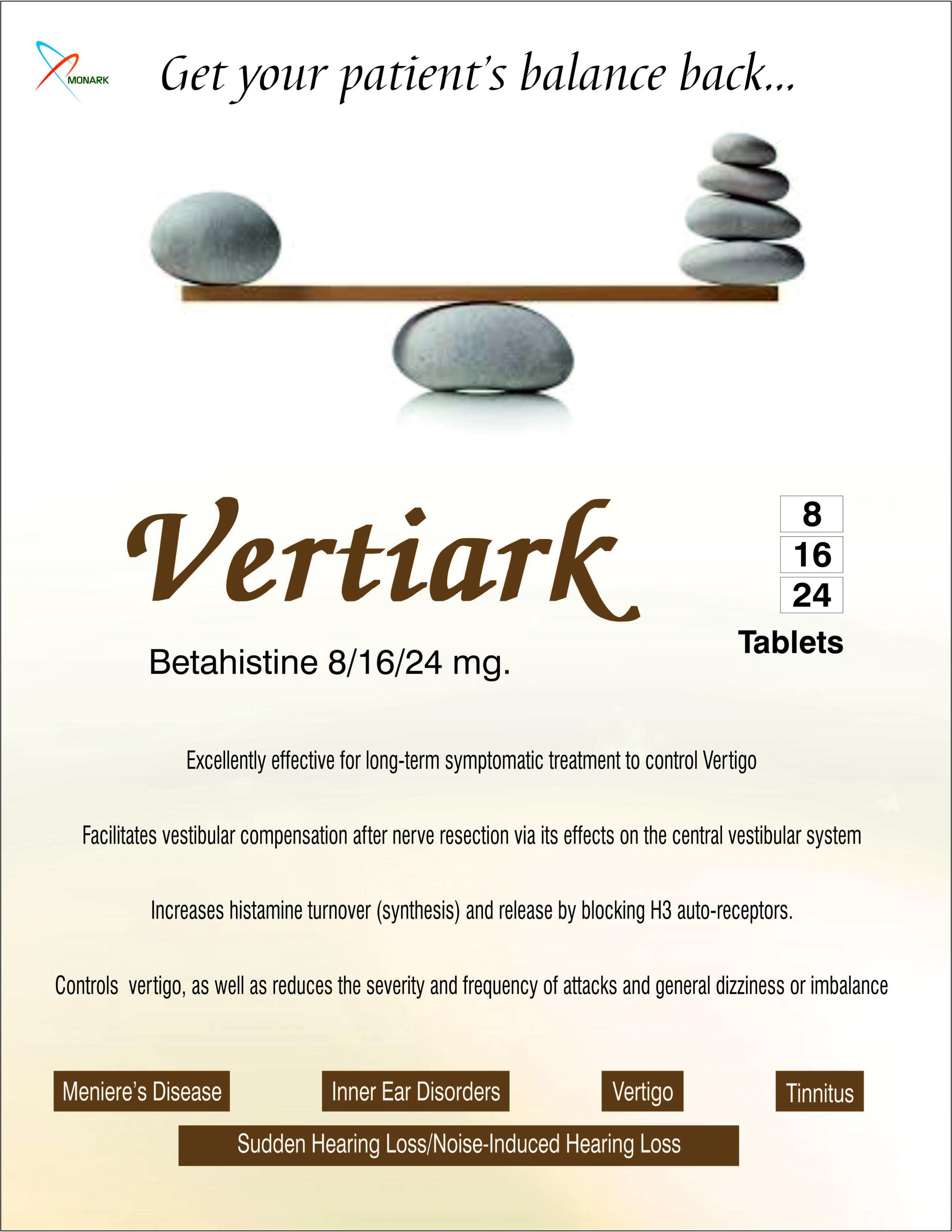 VERTIARK-16 TABLET