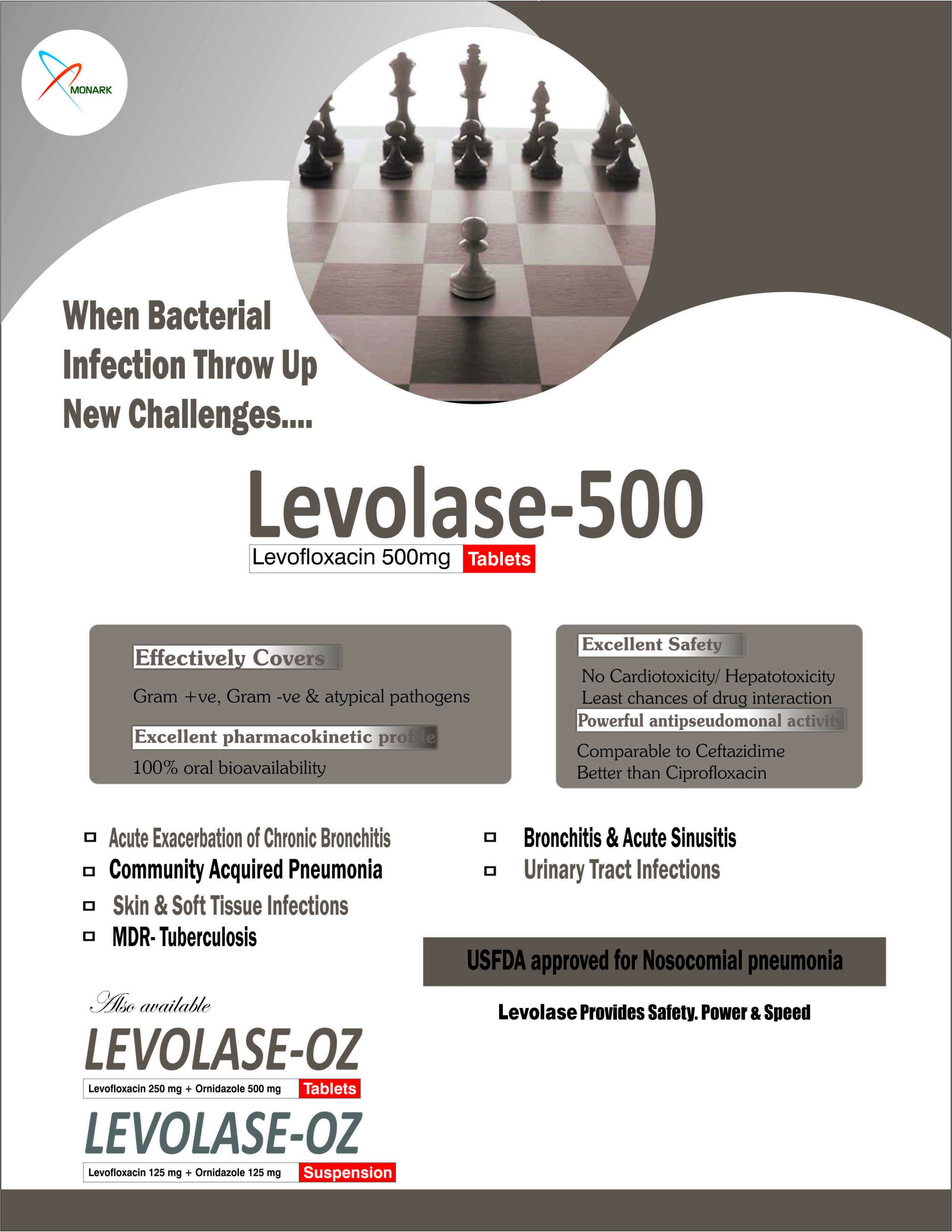 LEVOLASE-500 TABLET