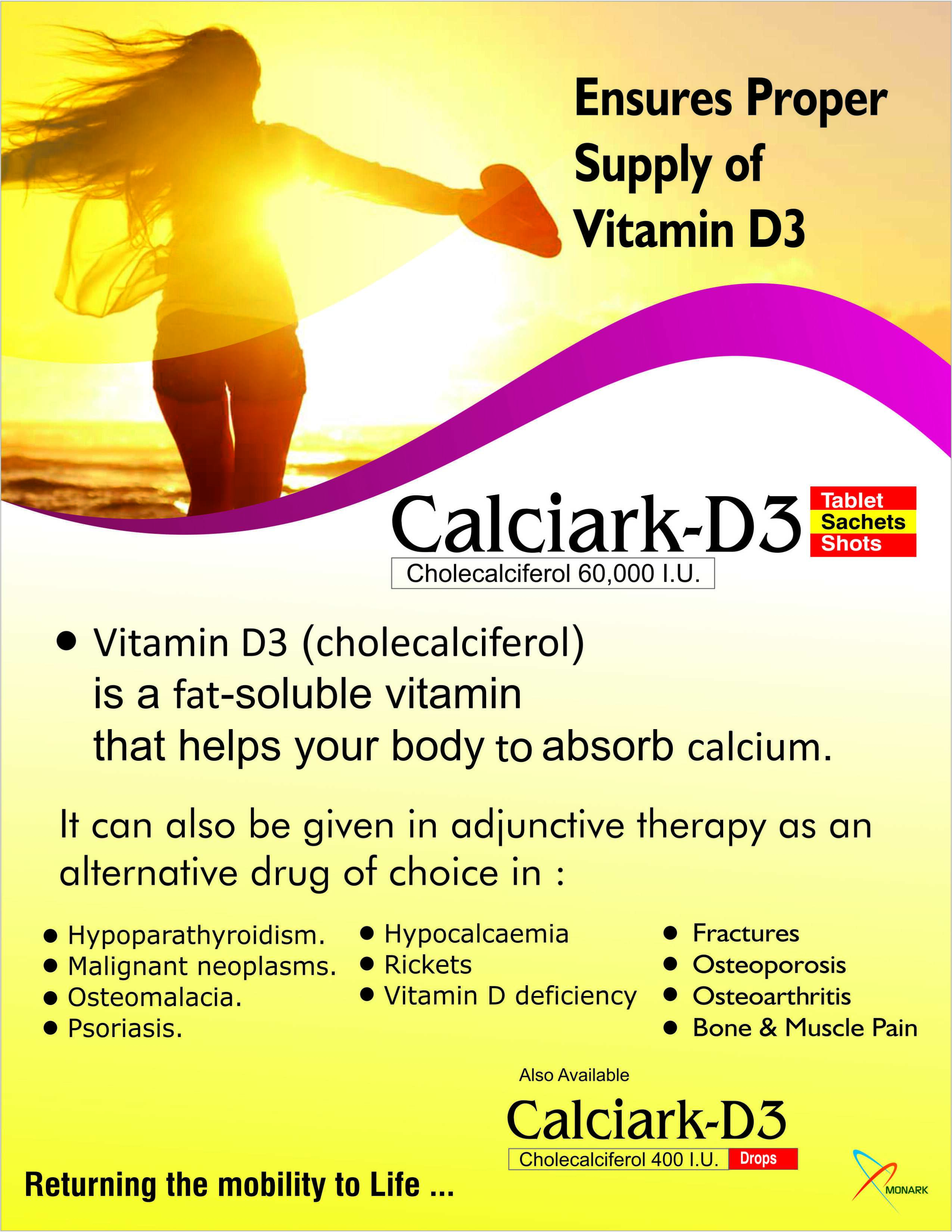 CALCIARK-D3 SOFTGEL CAPSULE