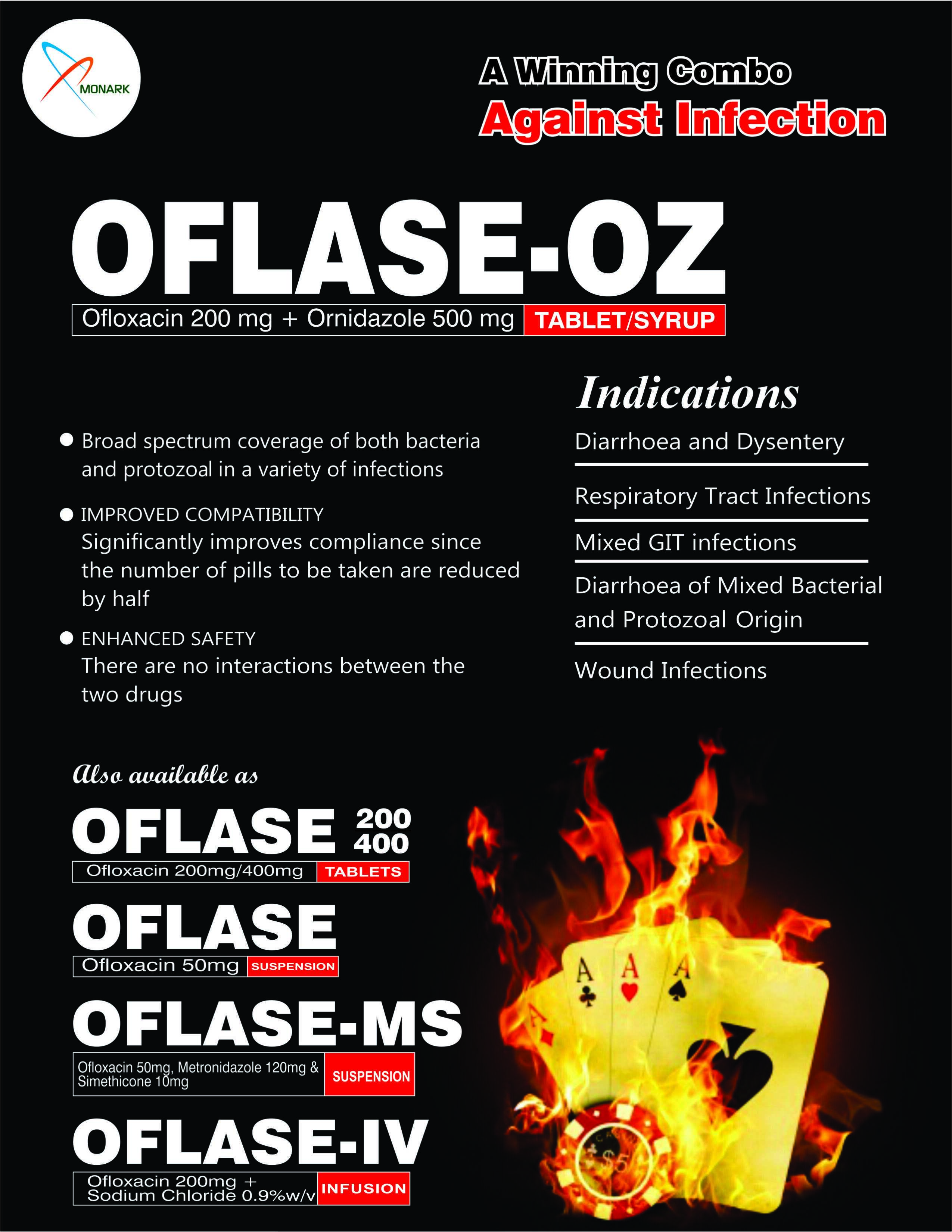 OFLASE-OZ B/L TABLET