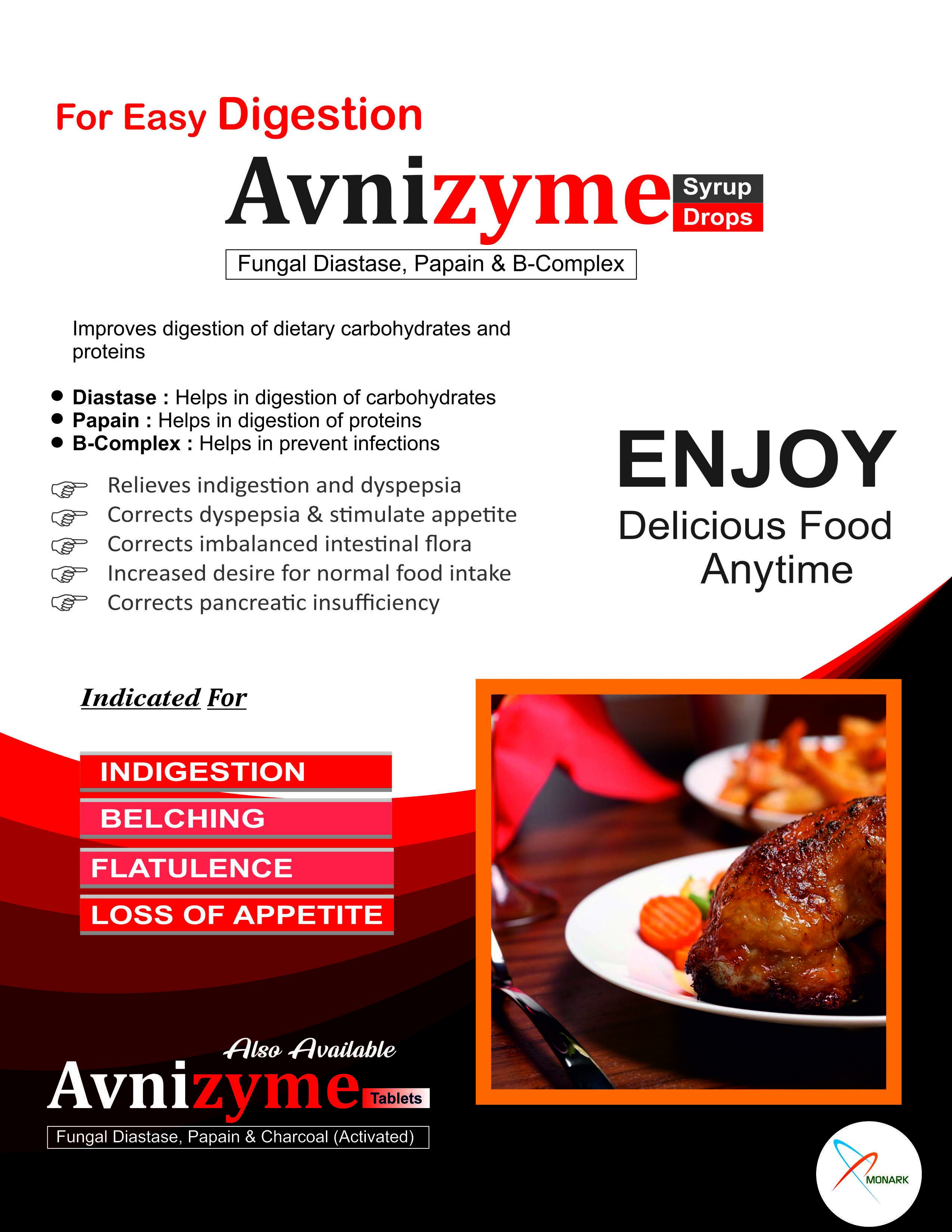 AVNIZYME-100ml SYRUP