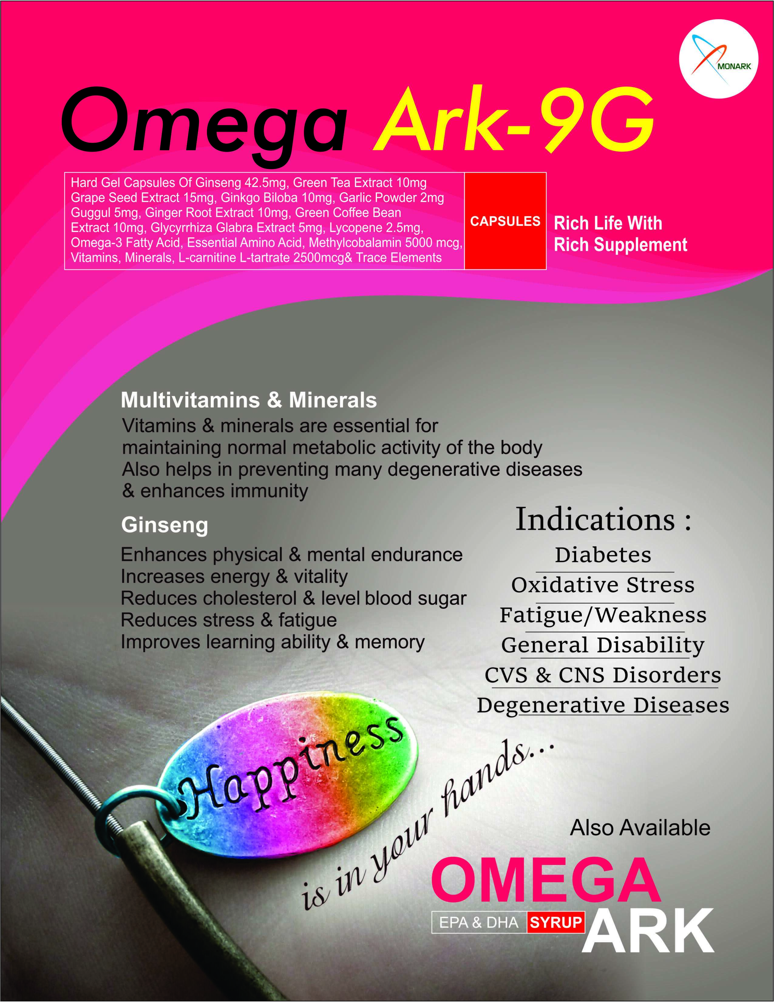 OMEGA ARK -9G CAPSULE