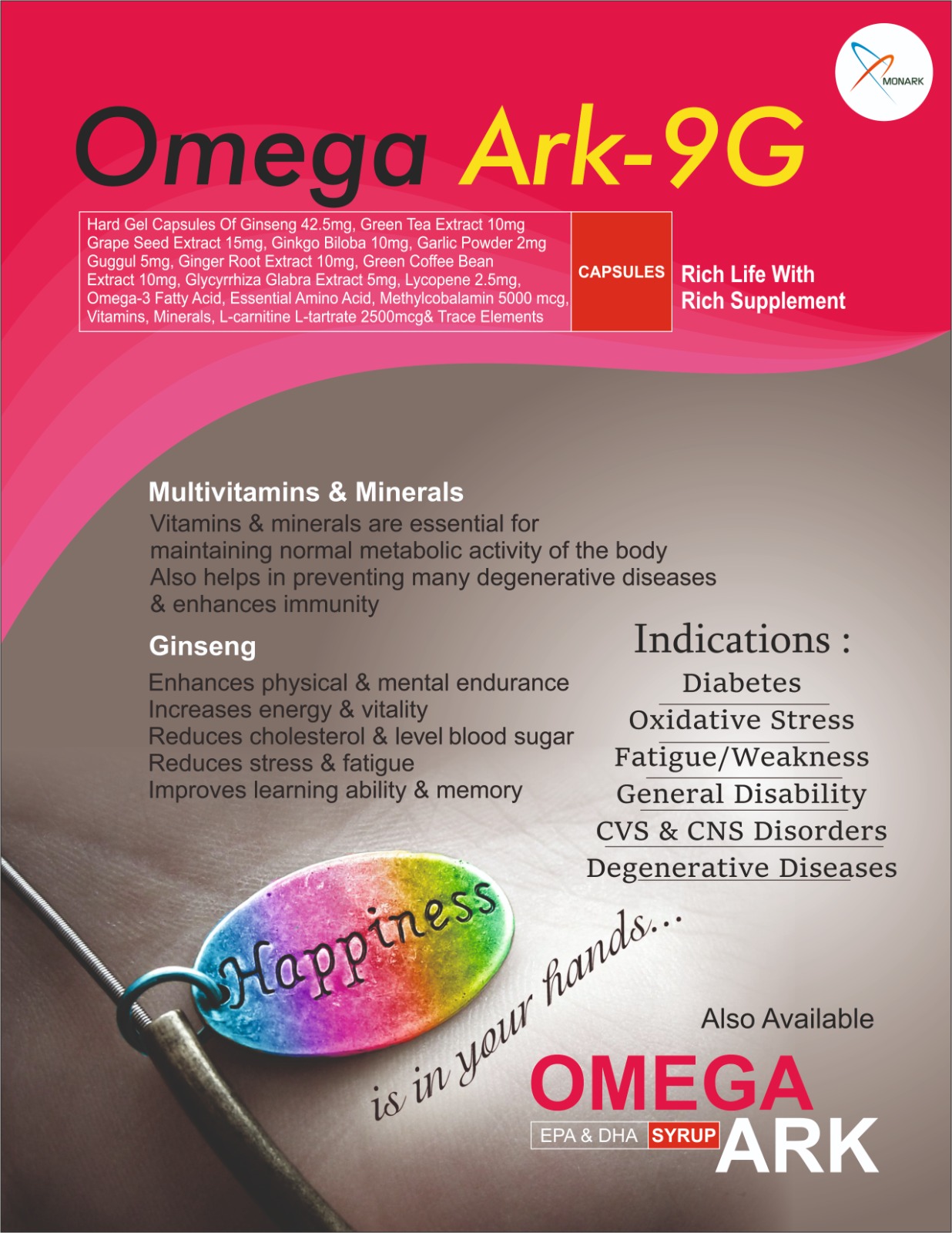 OMEGA ARK -225 SYRUP